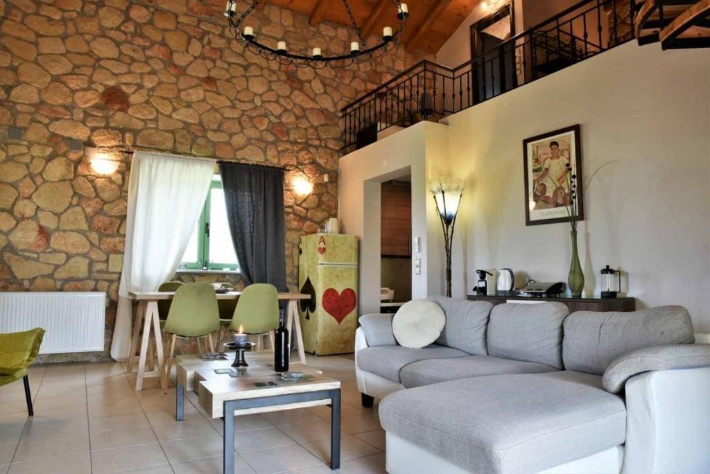 Ferienwohnung Messinian Horizons Marathopoli Exterior foto