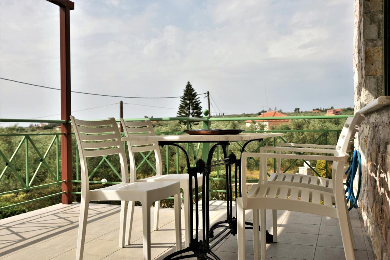 Ferienwohnung Messinian Horizons Marathopoli Exterior foto