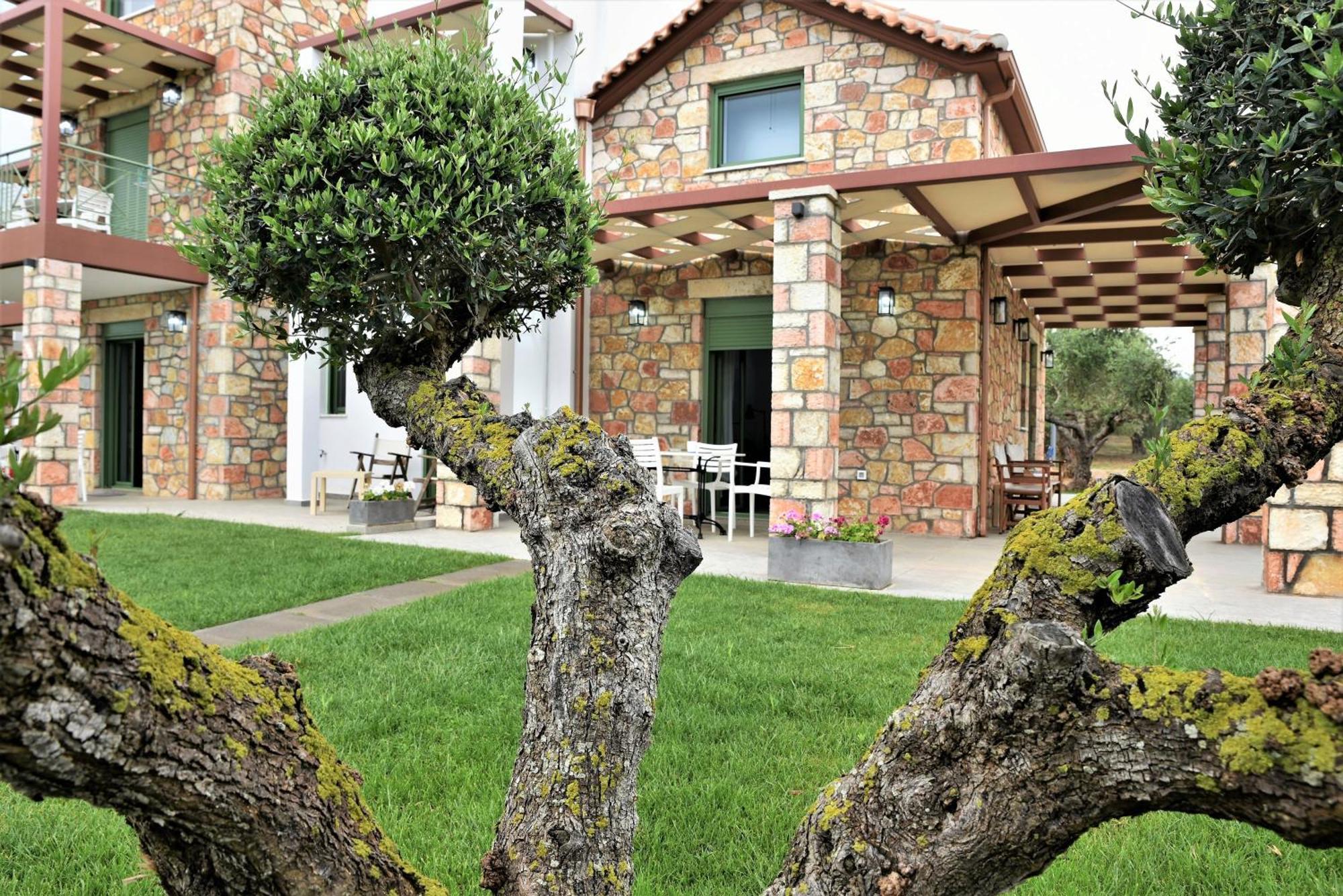 Ferienwohnung Messinian Horizons Marathopoli Exterior foto